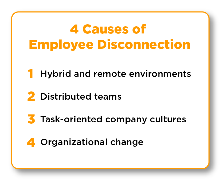 4 Causes of Employee Disconnection